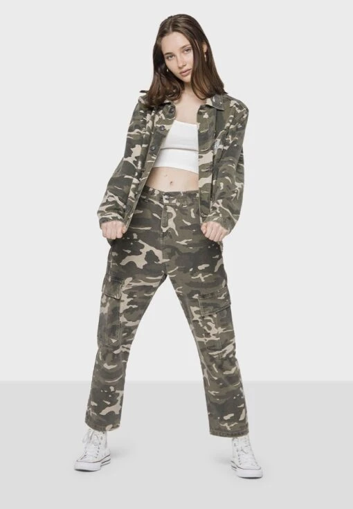 Kaotiko Work Jacket Unisex - Chaqueta Vaquera - Camouflage -Kaotiko Tienda 28dc8f4adcb249be97902754ca3278ea