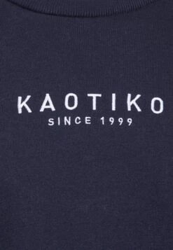 Kaotiko Crew Benton Unisex - Sudadera - Navy/Steel/Vanila/White/Navy -Kaotiko Tienda 3e4d356d7e874dddb16728066867289e