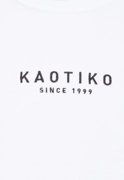 Kaotiko Crew Benton - Sudadera - White/Green/Red -Kaotiko Tienda 3e7e4b3cab964272b09a0eb58711305a