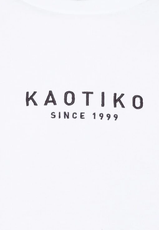 Kaotiko Crew Benton - Sudadera - White/Green/Red -Kaotiko Tienda 3e7e4b3cab964272b09a0eb58711305a scaled