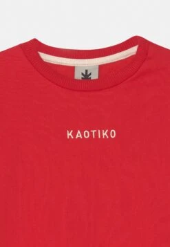 Kaotiko Crew Basic Unisex - Sudadera - Red -Kaotiko Tienda 3f5dbfb4dfce4e0193d00ea4d2a8e0af