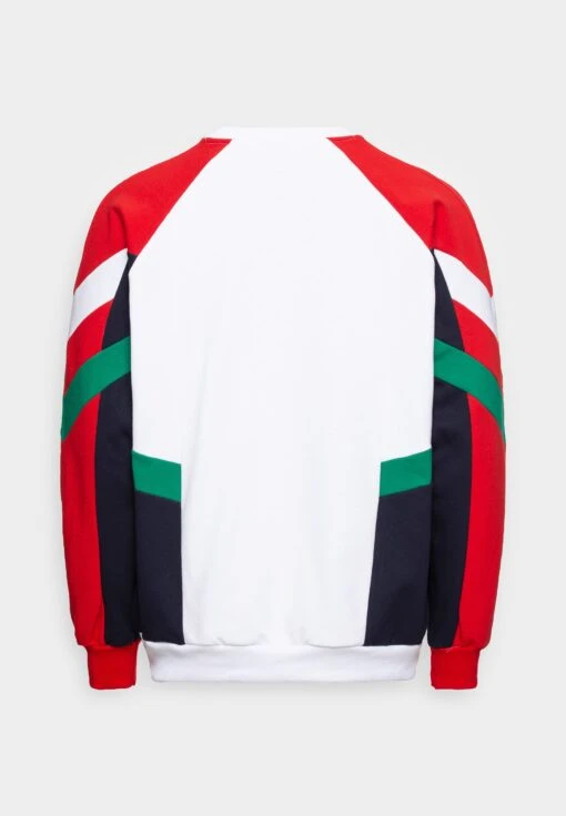 Kaotiko Crew Benton - Sudadera - White/Green/Red -Kaotiko Tienda 5f22d36548444debb2776dc0339ba0b2 scaled