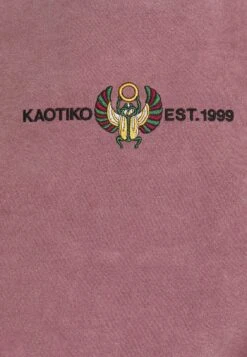 Kaotiko Crew Washed Beetle - Sudadera - Bordeaux -Kaotiko Tienda 66b1b9ff12fa46299088dcf04dc75b1b