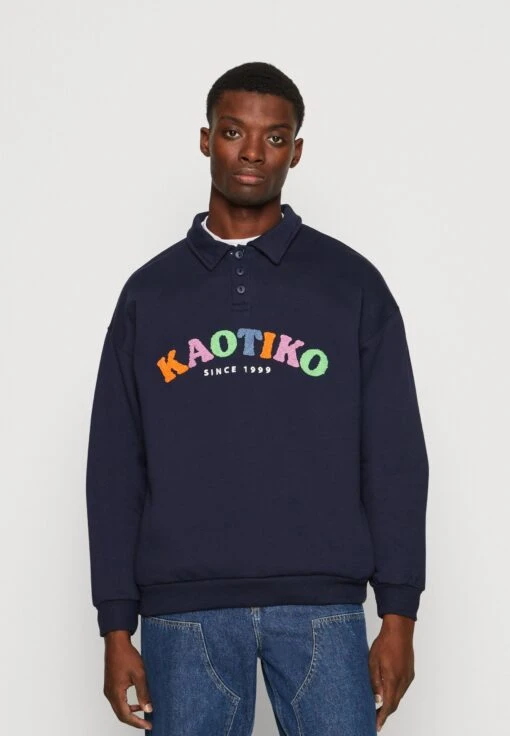 Kaotiko Crew Darel Unisex - Sudadera - Navy -Kaotiko Tienda 66eb06e731954d1589f0e684316f6f38 scaled