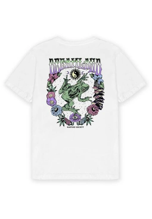 Kaotiko Dreamland - Camiseta Estampada - White -Kaotiko Tienda 730962e24c5140519e7dda1fb79db413