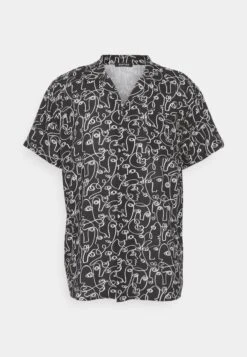 Kaotiko Shirt Faces Unisex - Camisa - Black/Ivory -Kaotiko Tienda 8f8f656e02264acc86363b738b569744