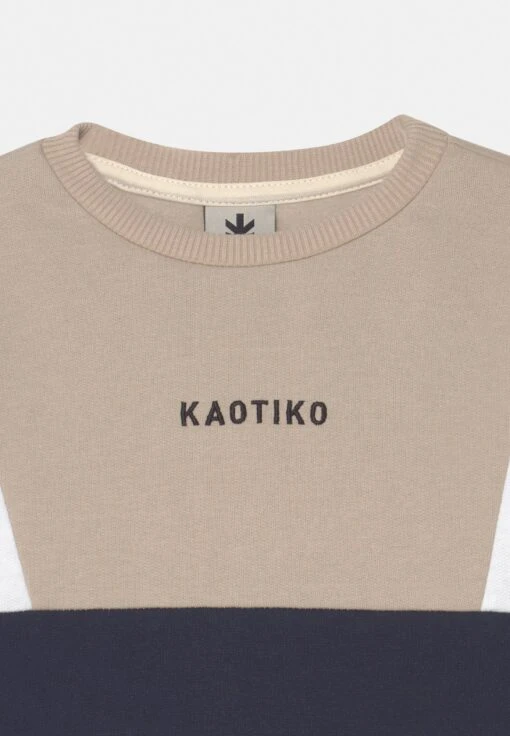 Kaotiko Crew Ansel Unisex - Sudadera - Navy/Beige/White/Blue -Kaotiko Tienda a5c43e57007b4a46a9ba91d978e31bb4 scaled