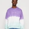 Kaotiko Crew Tie Dye Boone Unisex - Sudadera - Purple/Aqua Marine -Kaotiko Tienda bbf93fc68ab547c897220efc585469ee