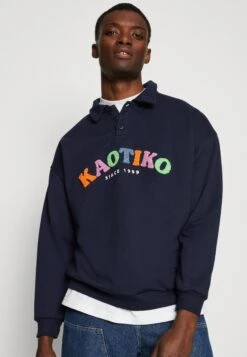 Kaotiko Crew Darel Unisex - Sudadera - Navy -Kaotiko Tienda bdf8be1fe9664858abcd6e709277c3f7