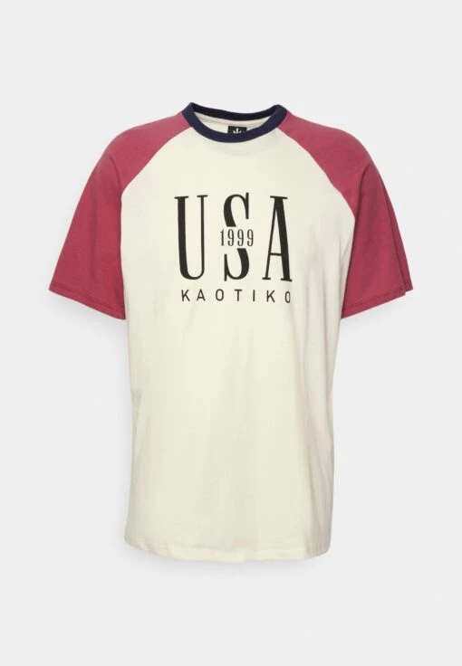 Kaotiko Rang Usa Unisex - Camiseta Estampada - Ivory/Burgundy -Kaotiko Tienda c50f50abd01548ae8ccbf60c17bdfaa3 scaled