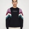 Kaotiko Crew Seattle - Sudadera Con Cremallera - Black/Purple/Dark Burgundy -Kaotiko Tienda d45ec66380164f54b762a007f1303ea6