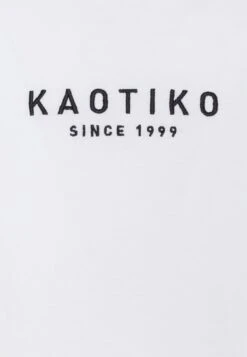 Kaotiko Unisex - Camiseta Estampada - White/Lemon/Malva -Kaotiko Tienda d4e46fd3e24d466e87b856cf70bae241