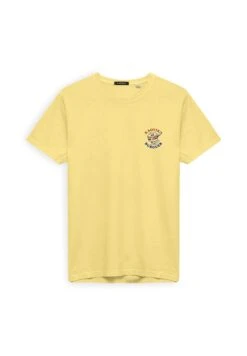 Kaotiko Washed Burguer - Camiseta Estampada - Amarillo -Kaotiko Tienda e5c6aab0ec76488ab20d48e2e2b13b41