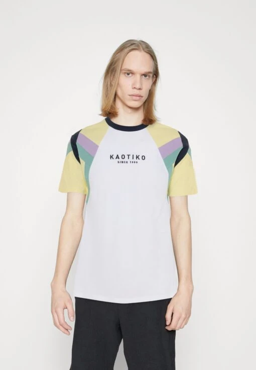 Kaotiko Unisex - Camiseta Estampada - White/Lemon/Malva -Kaotiko Tienda f90b208d74b645ecbd186d2dc4415b8d scaled