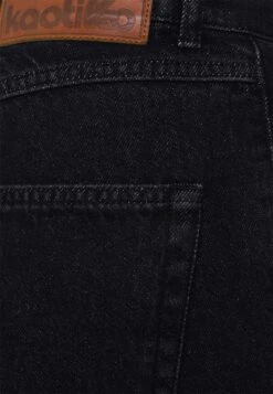 Kaotiko Cropped Unisex - Vaqueros Rectos - Denim Black -Kaotiko Tienda f963971f5f284b47be1adfeb3233dde0